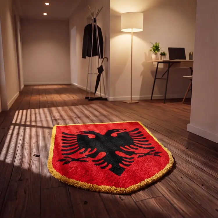 Albanien Wappen, Ansicht 1